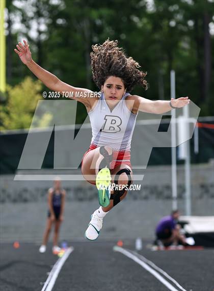 Thumbnail 1 in NCHSAA 4A West Regional (Long Jump) photogallery.
