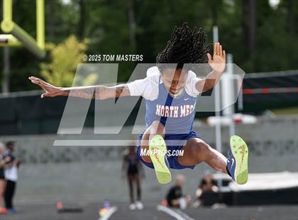Thumbnail 1 in NCHSAA 4A West Regional (Long Jump) photogallery.