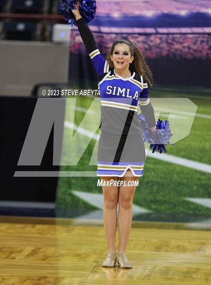 Thumbnail 1 in Simla CHSAA Spirit Poms photogallery.