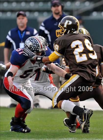Thumbnail 1 in Modesto Christian vs. Parker (CIF State Small Schools Final) photogallery.