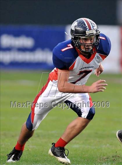 Thumbnail 2 in Modesto Christian vs. Parker (CIF State Small Schools Final) photogallery.