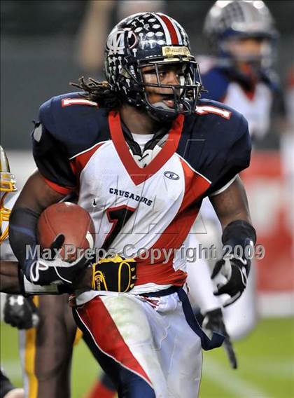 Thumbnail 1 in Modesto Christian vs. Parker (CIF State Small Schools Final) photogallery.