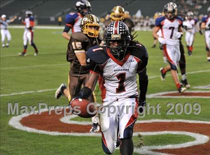 Thumbnail 1 in Modesto Christian vs. Parker (CIF State Small Schools Final) photogallery.