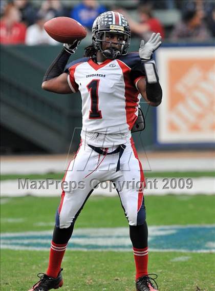 Thumbnail 1 in Modesto Christian vs. Parker (CIF State Small Schools Final) photogallery.