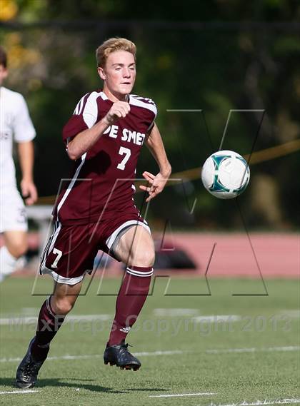 Thumbnail 3 in DeSmet Jesuit vs Belleville West (Gateway City Soccer Classic) photogallery.