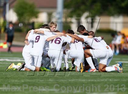 Thumbnail 2 in DeSmet Jesuit vs Belleville West (Gateway City Soccer Classic) photogallery.