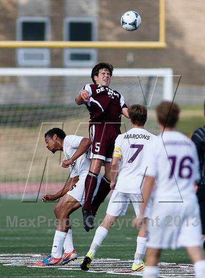 Thumbnail 1 in DeSmet Jesuit vs Belleville West (Gateway City Soccer Classic) photogallery.
