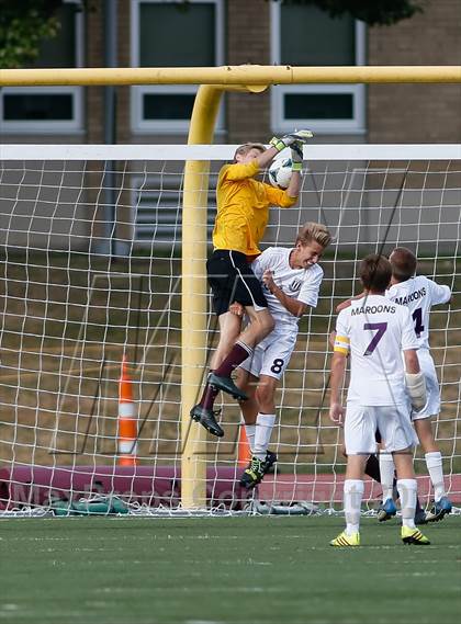 Thumbnail 1 in DeSmet Jesuit vs Belleville West (Gateway City Soccer Classic) photogallery.