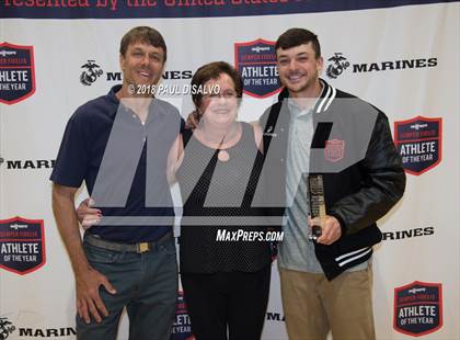 Thumbnail 2 in Marines H.S. Male Athlete of the Year -  Brett Yackey photogallery.