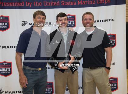 Thumbnail 2 in Marines H.S. Male Athlete of the Year -  Brett Yackey photogallery.