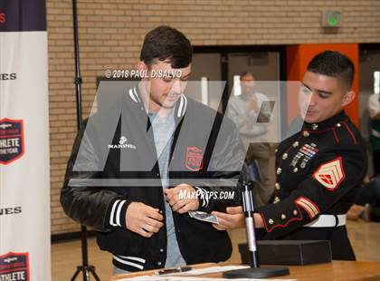 Thumbnail 1 in Marines H.S. Male Athlete of the Year -  Brett Yackey photogallery.