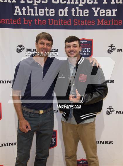 Thumbnail 3 in Marines H.S. Male Athlete of the Year -  Brett Yackey photogallery.