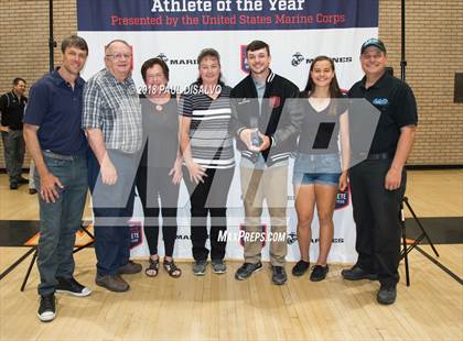 Thumbnail 3 in Marines H.S. Male Athlete of the Year -  Brett Yackey photogallery.