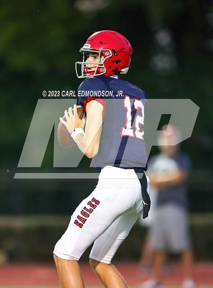 Thumbnail 1 in Pearl-Cohn vs Brentwood Academy (scrimmage) photogallery.