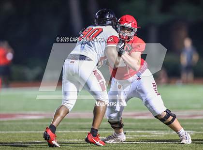 Thumbnail 1 in Pearl-Cohn vs Brentwood Academy (scrimmage) photogallery.