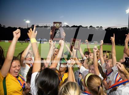 Thumbnail 1 in Cardinal Gibbons vs. Ardrey Kell (NCHSAA 4A Final) (2 of 2 - - Awards, Team Photos, Pre-Game, Post-Game)) photogallery.