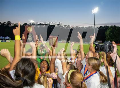 Thumbnail 1 in Cardinal Gibbons vs. Ardrey Kell (NCHSAA 4A Final) (2 of 2 - - Awards, Team Photos, Pre-Game, Post-Game)) photogallery.