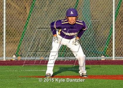 Thumbnail 2 in Mineral Wells vs Alvarado (Bowie Invitational) photogallery.