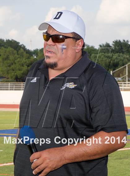 Thumbnail 2 in Native All-Star Football Classic (Red Hawks vs. Blue Eagles) photogallery.