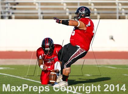 Thumbnail 2 in Native All-Star Football Classic (Red Hawks vs. Blue Eagles) photogallery.