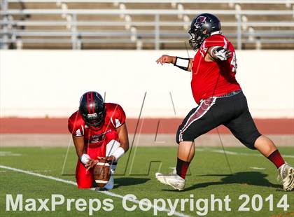 Thumbnail 3 in Native All-Star Football Classic (Red Hawks vs. Blue Eagles) photogallery.