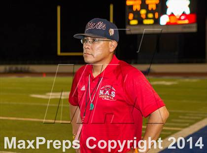 Thumbnail 1 in Native All-Star Football Classic (Red Hawks vs. Blue Eagles) photogallery.