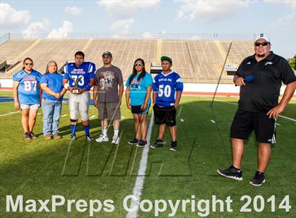 Thumbnail 1 in Native All-Star Football Classic (Red Hawks vs. Blue Eagles) photogallery.