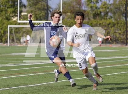 Thumbnail 2 in Servite vs. Bellarmine College Prep (SoCal College Showcase) photogallery.