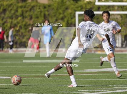 Thumbnail 1 in Servite vs. Bellarmine College Prep (SoCal College Showcase) photogallery.