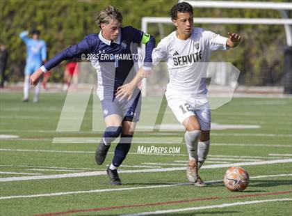 Thumbnail 3 in Servite vs. Bellarmine College Prep (SoCal College Showcase) photogallery.