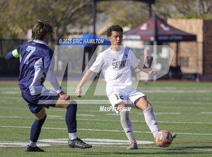 Thumbnail 1 in Servite vs. Bellarmine College Prep (SoCal College Showcase) photogallery.
