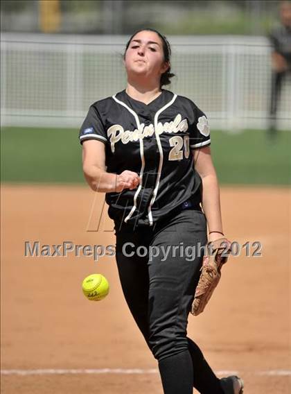 Thumbnail 3 in El Modena vs. Palos Verdes Peninsula (Woodbridge Tournament) photogallery.