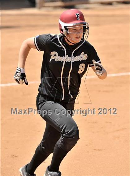 Thumbnail 3 in El Modena vs. Palos Verdes Peninsula (Woodbridge Tournament) photogallery.