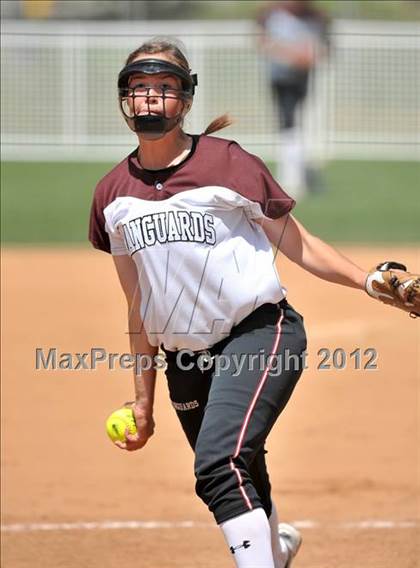 Thumbnail 3 in El Modena vs. Palos Verdes Peninsula (Woodbridge Tournament) photogallery.