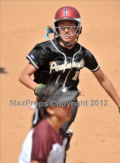 Thumbnail 3 in El Modena vs. Palos Verdes Peninsula (Woodbridge Tournament) photogallery.