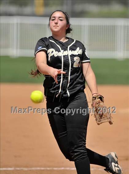 Thumbnail 3 in El Modena vs. Palos Verdes Peninsula (Woodbridge Tournament) photogallery.