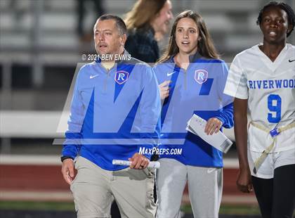 Thumbnail 2 in McDonough vs Riverwood (GHSA D2 5A/6A Quarterfinal Playoff) photogallery.