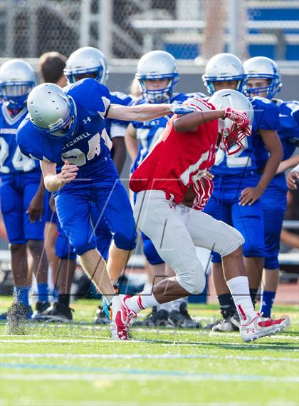 Thumbnail 2 in JV: Bishop O'Connell vs. St. John's photogallery.