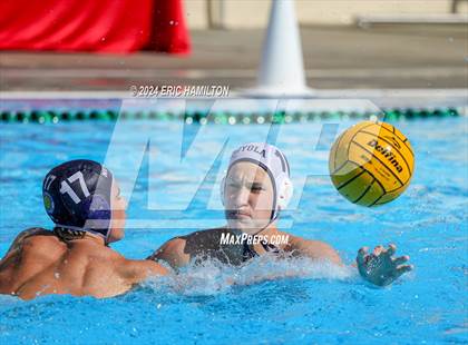 Thumbnail 2 in Newport Harbor v. Loyola (Elite 8 Water Polo Tournament) photogallery.