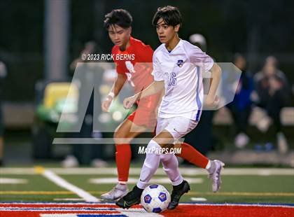 Thumbnail 2 in Oak Ridge vs Grand Oaks (Battle of the Oaks) photogallery.