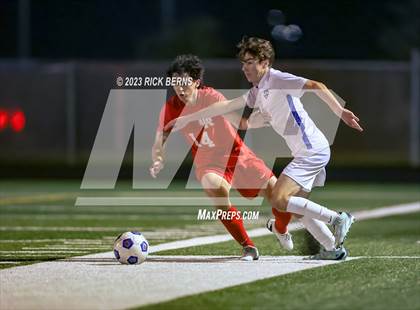 Thumbnail 2 in Oak Ridge vs Grand Oaks (Battle of the Oaks) photogallery.