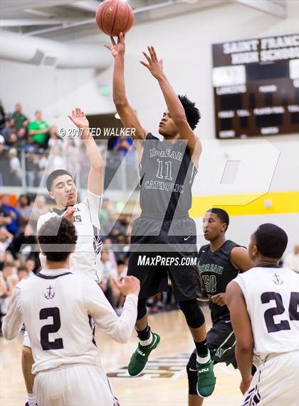 Thumbnail 1 in Moreau Catholic @ Saint Francis (CIF NorCal D2 Championship) photogallery.