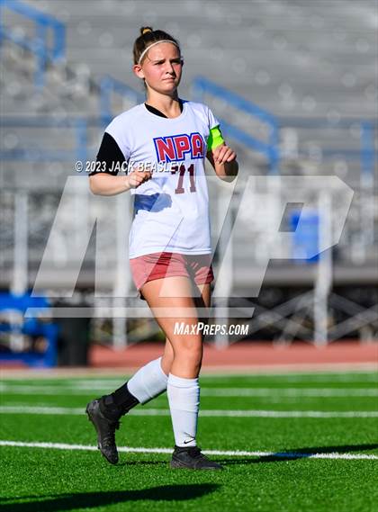 Thumbnail 1 in Northland Prep Academy vs Show Low (AIA Fall Soccer Final) photogallery.