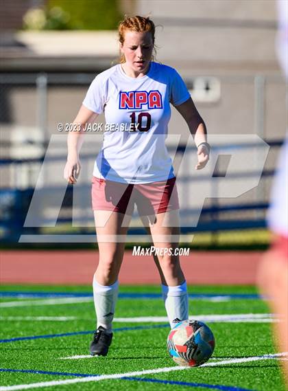 Thumbnail 1 in Northland Prep Academy vs Show Low (AIA Fall Soccer Final) photogallery.