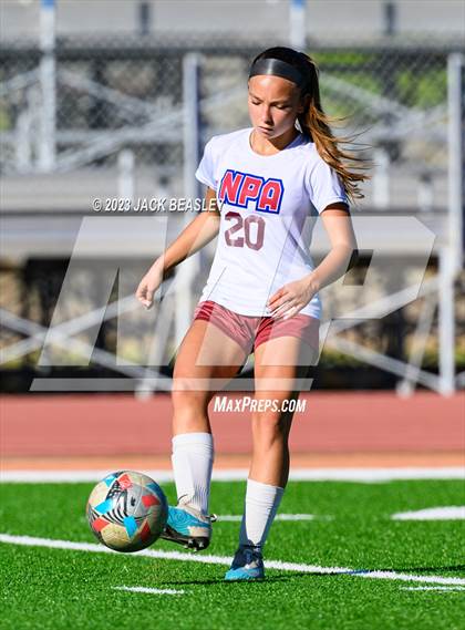 Thumbnail 1 in Northland Prep Academy vs Show Low (AIA Fall Soccer Final) photogallery.
