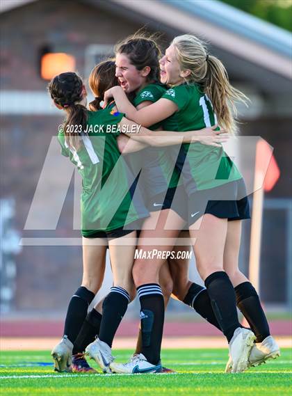 Thumbnail 2 in Northland Prep Academy vs Show Low (AIA Fall Soccer Final) photogallery.