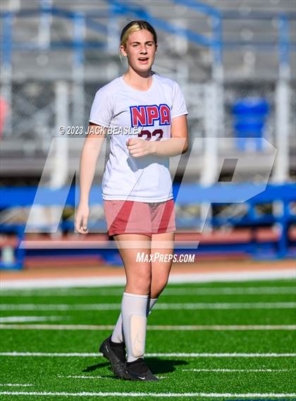 Thumbnail 3 in Northland Prep Academy vs Show Low (AIA Fall Soccer Final) photogallery.