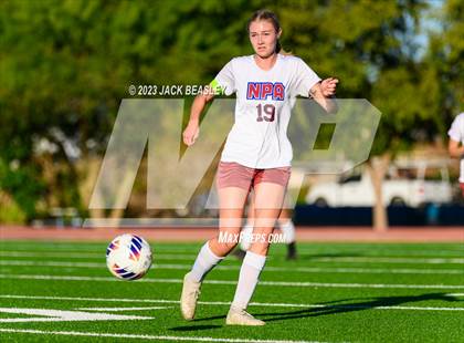 Thumbnail 2 in Northland Prep Academy vs Show Low (AIA Fall Soccer Final) photogallery.