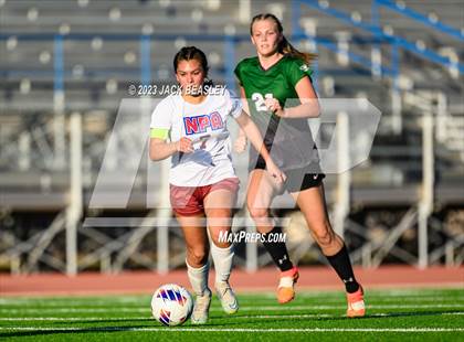 Thumbnail 2 in Northland Prep Academy vs Show Low (AIA Fall Soccer Final) photogallery.