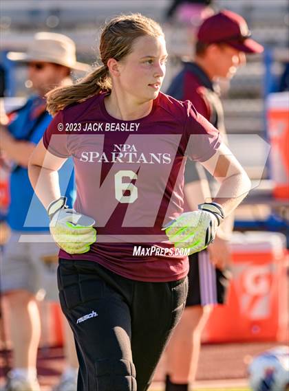 Thumbnail 1 in Northland Prep Academy vs Show Low (AIA Fall Soccer Final) photogallery.